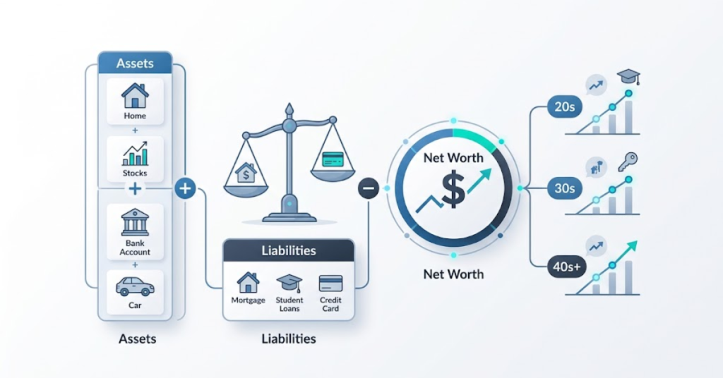 how to calculate net worth